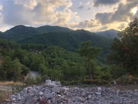 Grundstück Zu Verkaufen Mit 1000M2 Meerblick In Gokbel