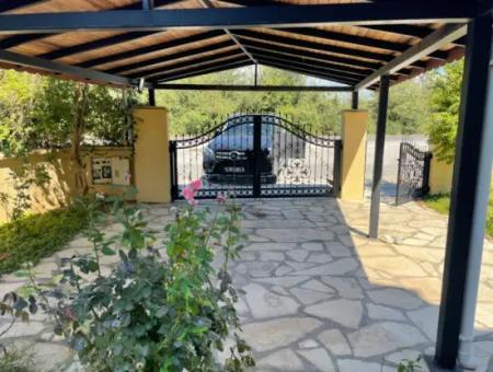 3 1 Villa Zum Verkauf In 600M2 Grundstück In Dalyan Gülpınar