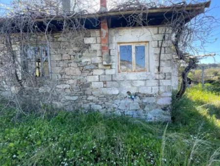 Dorfhaus Zum Verkauf Auf 4.400M2 Grundstück Mit Vollem Meerblick In Gökbel