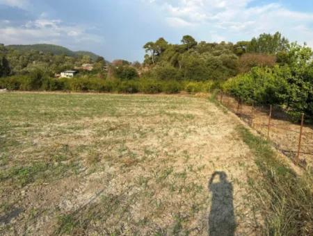 Grundstück Zum Verkauf In Çandır Mit Zustimmungsteilung 1160M2 Im Bebauten Gebiet Des Dorfes