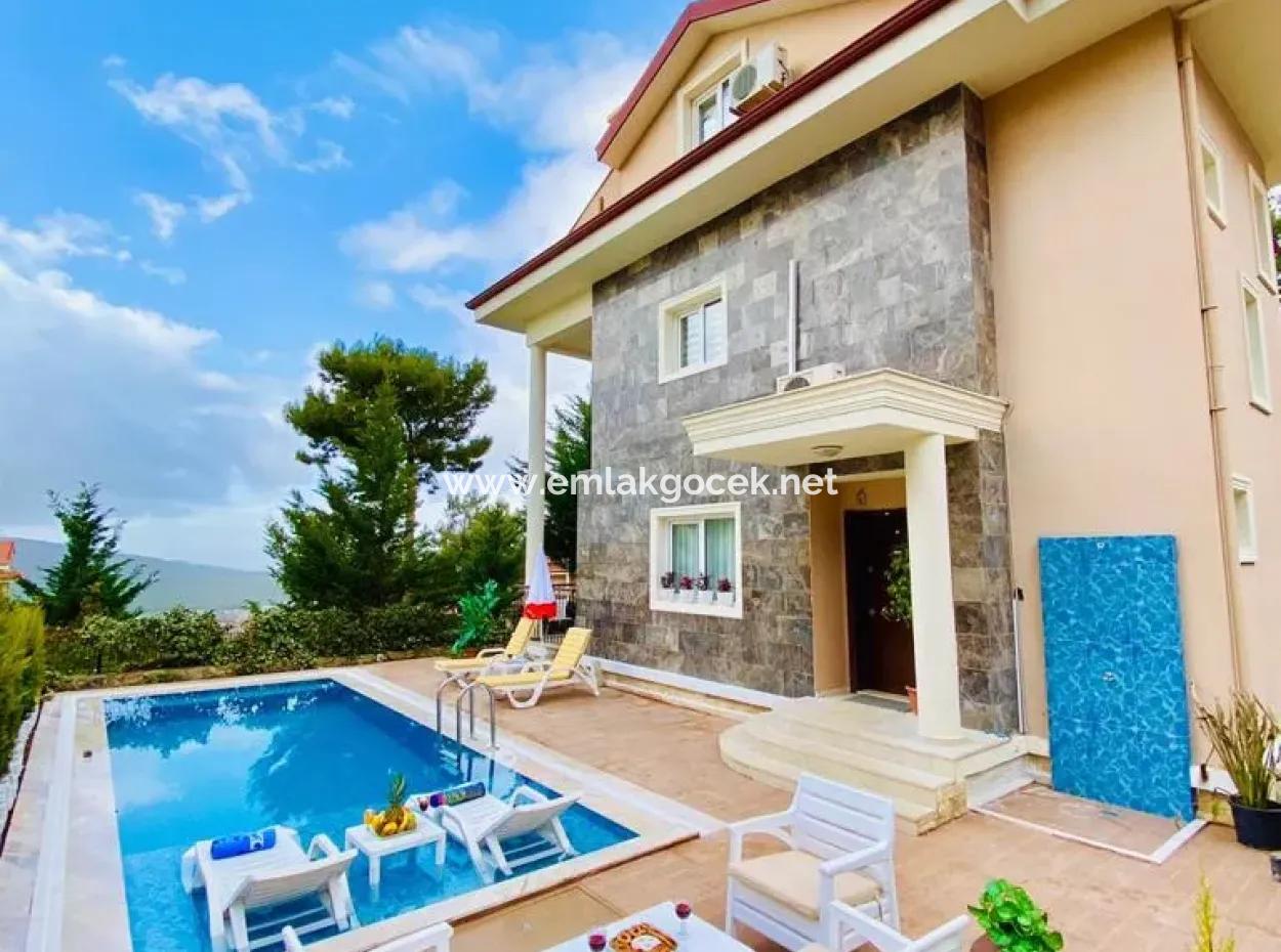 4+1 Villa For Sale In Fethiye Ovacik