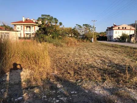 700M2 Corner Plot For Sale In Dalyan