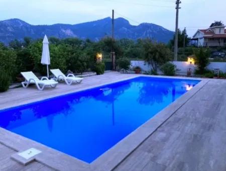 Villa For Sale Detached For 501M2 Land In Dalyan