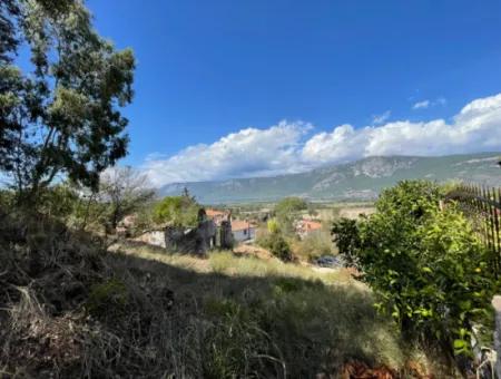 Land For Sale In Akçapnar With Sea View 500M2 Zoning