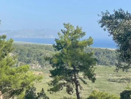 Land For Sale In Sarigerme 425M2 With Full Sea View